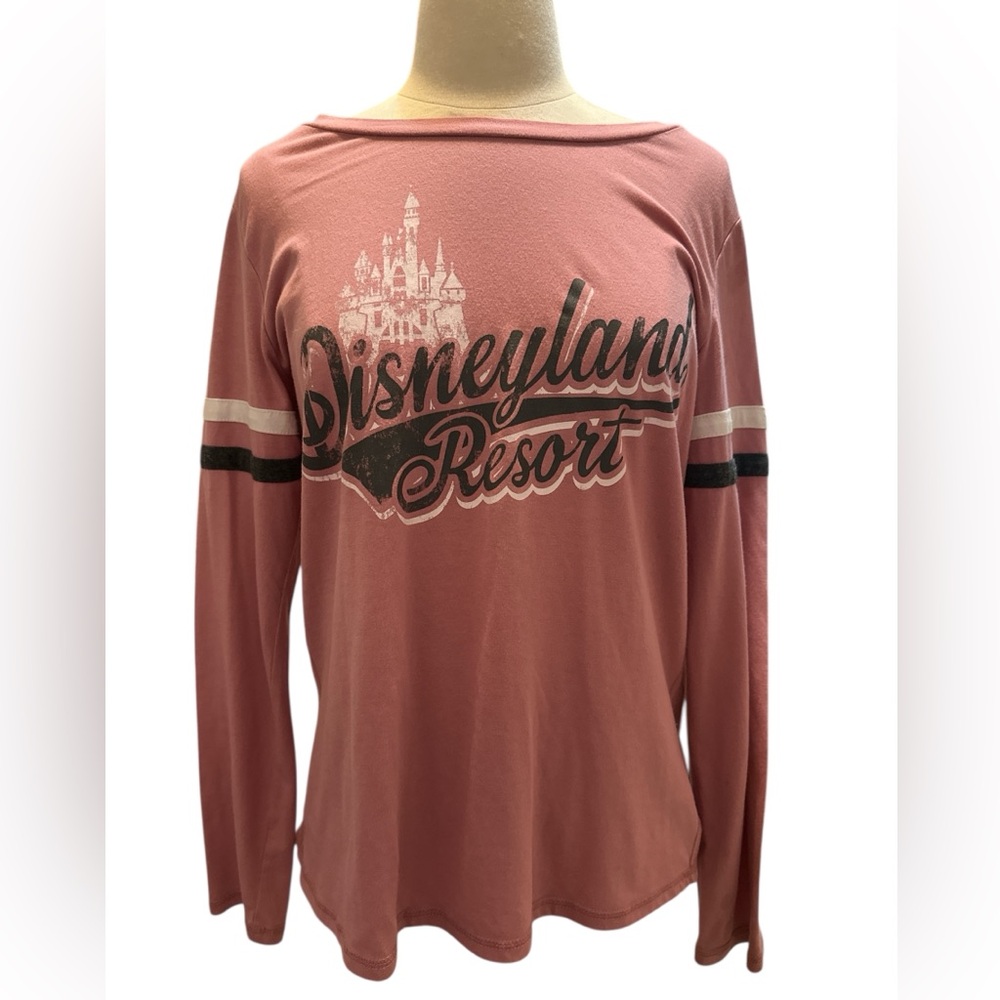 Disney Pink Graphic Long Sleeve Top